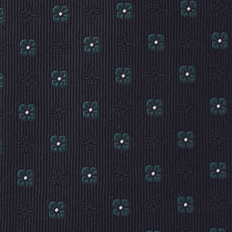 BARNEYS NEW YORK 小紋柄タイ NAVY