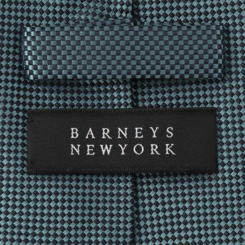 BARNEYS NEW YORK ソリッドタイ BLUE