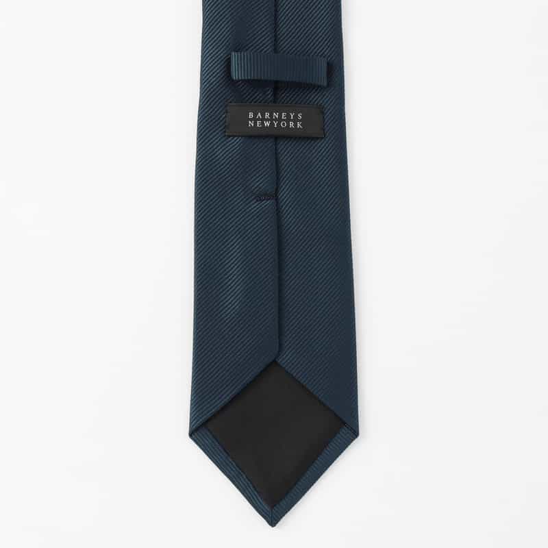 BARNEYS NEW YORK ソリッドタイ BLUE