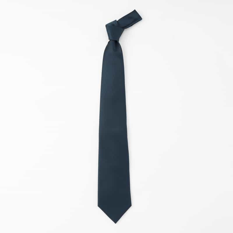 BARNEYS NEW YORK ソリッドタイ BLUE