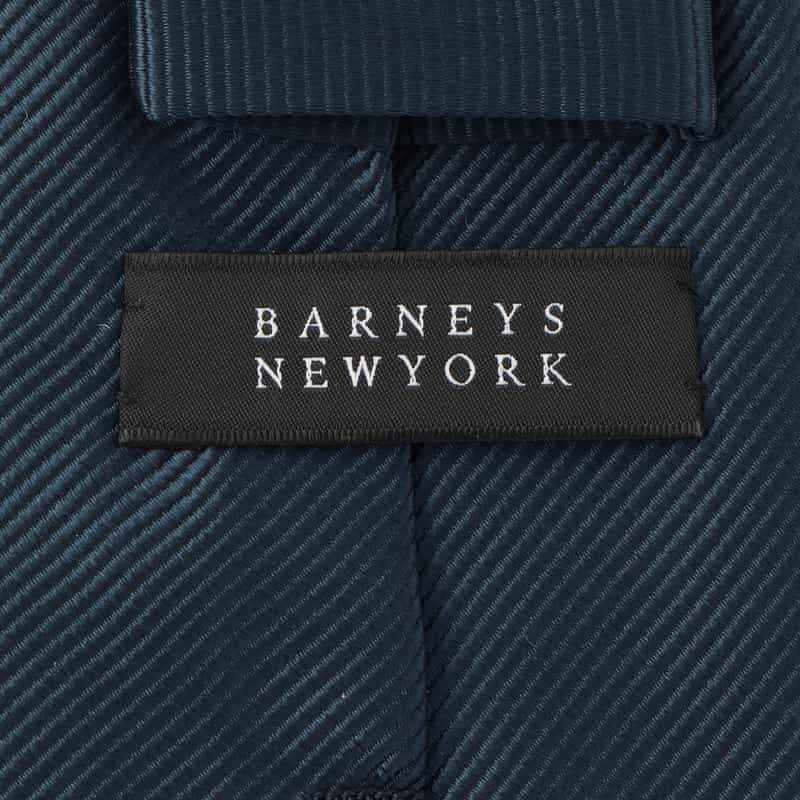 BARNEYS NEW YORK ソリッドタイ BLUE