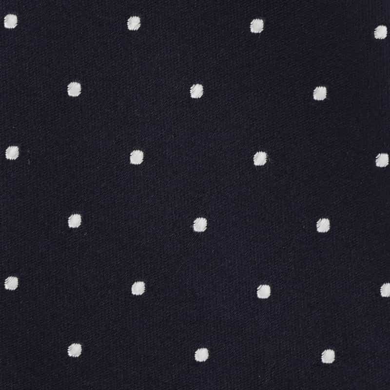 BARNEYS NEW YORK ドット柄タイ NAVY