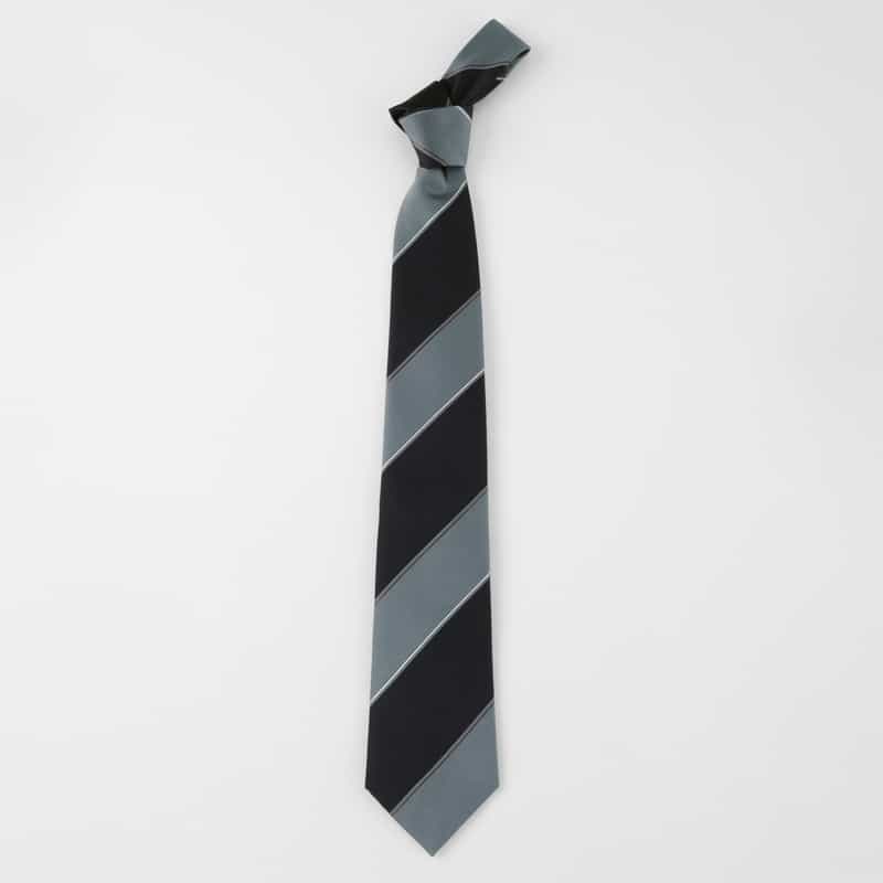 BARNEYS NEW YORK ストライプ柄タイ BLUE