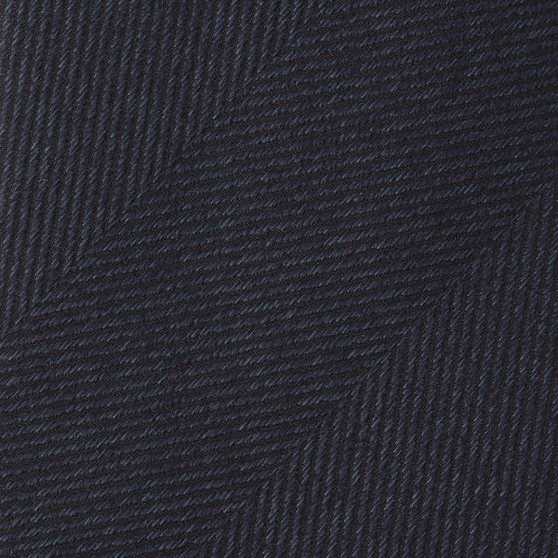 BARNEYS NEW YORK ヘリンボーン柄タイ NAVY
