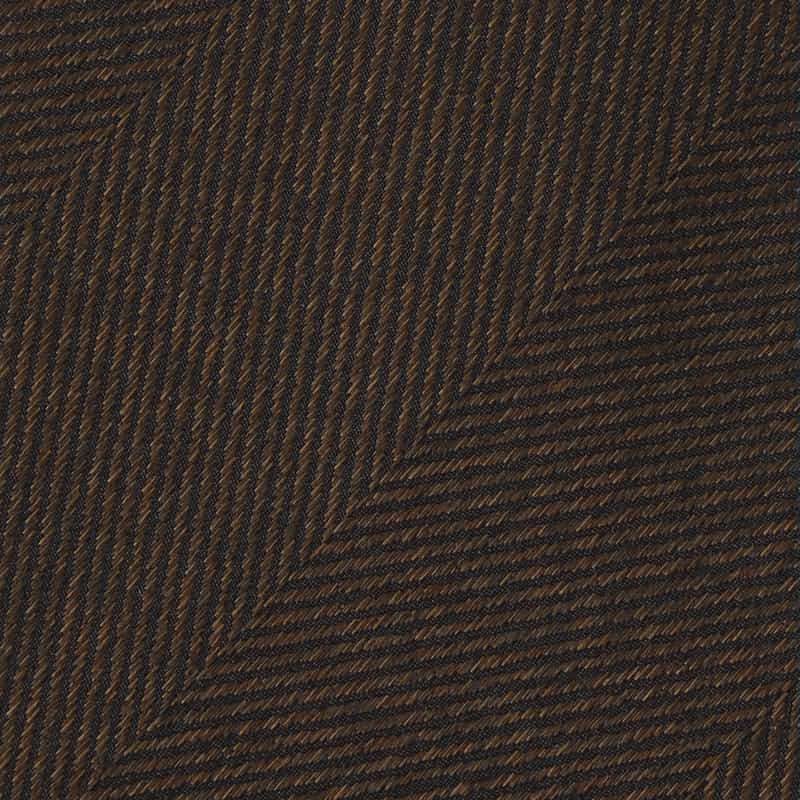 BARNEYS NEW YORK ヘリンボーン柄タイ BROWN