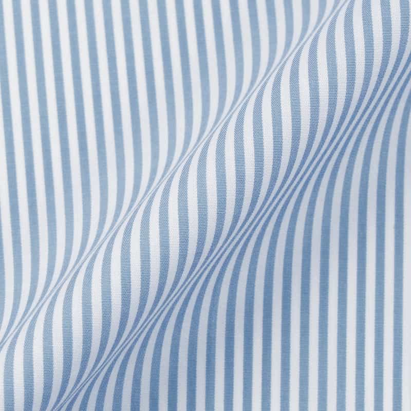 BARNEYS NEW YORK ストライプ柄ハンカチ LIGHT BLUE