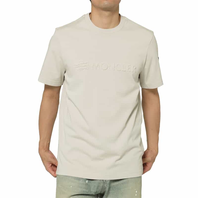 MONCLER MONCLER＜モンクレール＞ ロゴ入りTシャツ WHITE