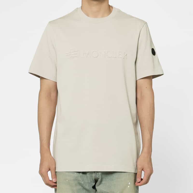 MONCLER MONCLER＜モンクレール＞ ロゴ入りTシャツ WHITE