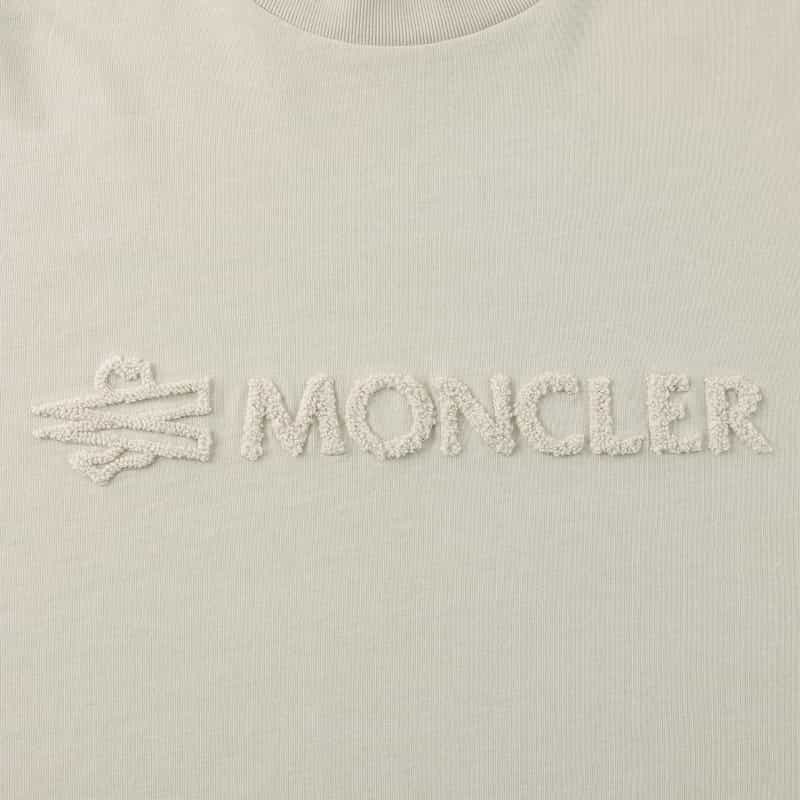MONCLER MONCLER＜モンクレール＞ ロゴ入りTシャツ WHITE