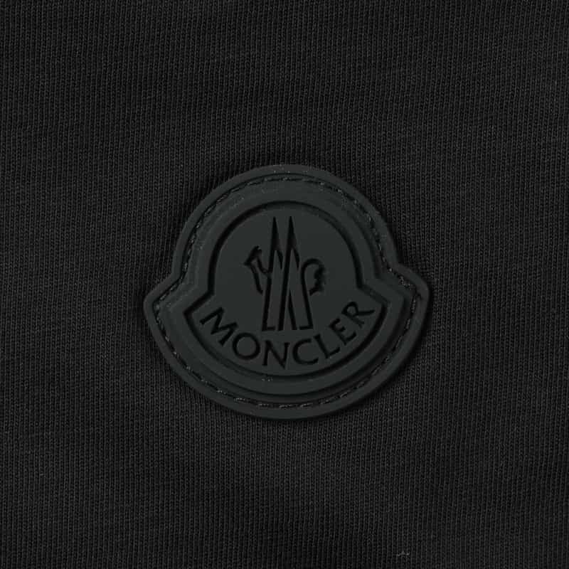 MONCLER MONCLER＜モンクレール＞ ロゴ入りTシャツ BLACK