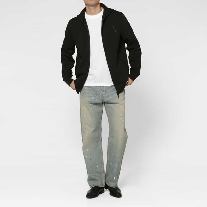 MONCLER MONCLER＜モンクレール＞ ジップアップスウェットフーディ BLACK