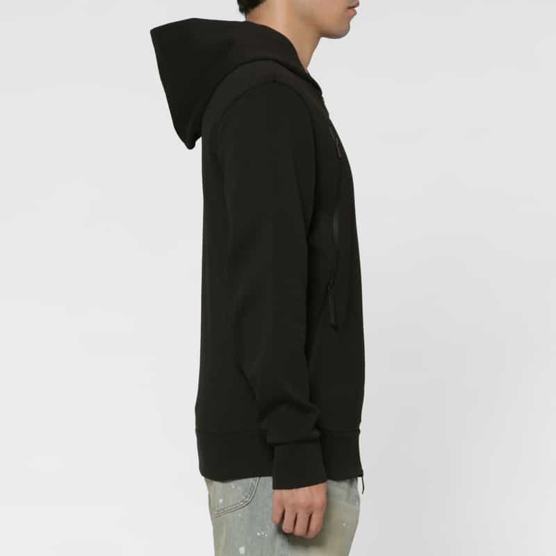 MONCLER MONCLER＜モンクレール＞ ジップアップスウェットフーディ BLACK