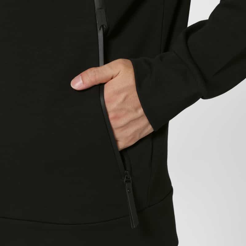 MONCLER MONCLER＜モンクレール＞ ジップアップスウェットフーディ BLACK