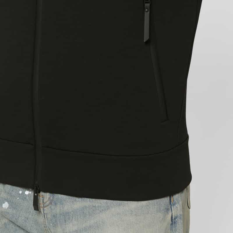 MONCLER MONCLER＜モンクレール＞ ジップアップスウェットフーディ BLACK