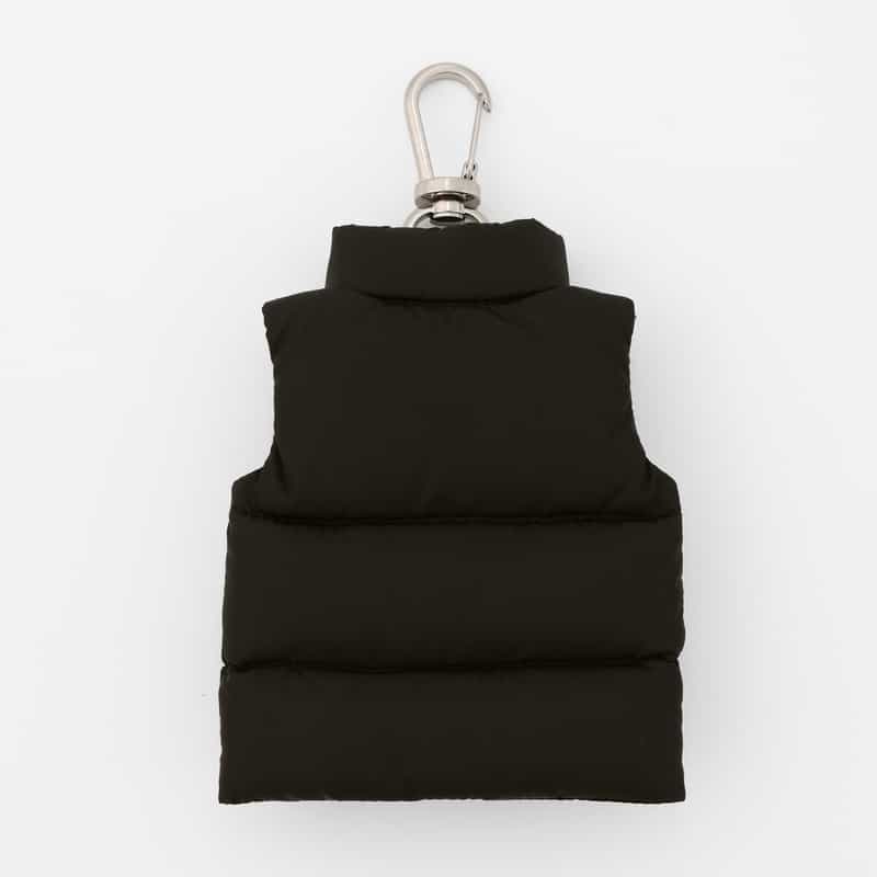 MONCLER MONCLER ＜モンクレール＞ ベスト型キーリング BLACK