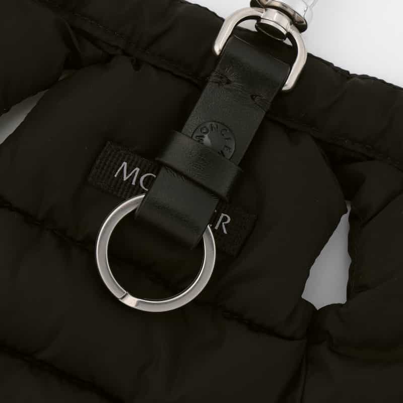 MONCLER MONCLER ＜モンクレール＞ ベスト型キーリング BLACK