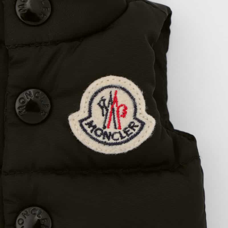 MONCLER MONCLER ＜モンクレール＞ ベスト型キーリング BLACK