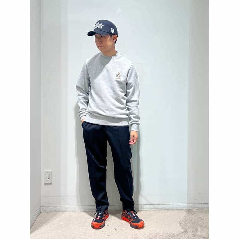 MONCLER MONCLER＜モンクレール＞ スウェットプルオーバー GRAY