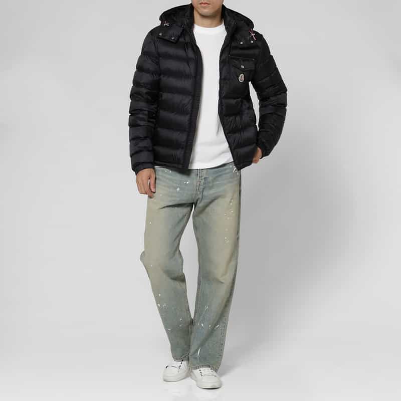 MONCLER MONCLER＜モンクレール＞ ポケット付きダウンジャケット BLACK