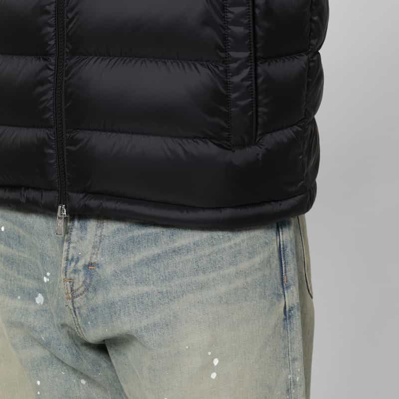 MONCLER MONCLER＜モンクレール＞ ポケット付きダウンジャケット BLACK