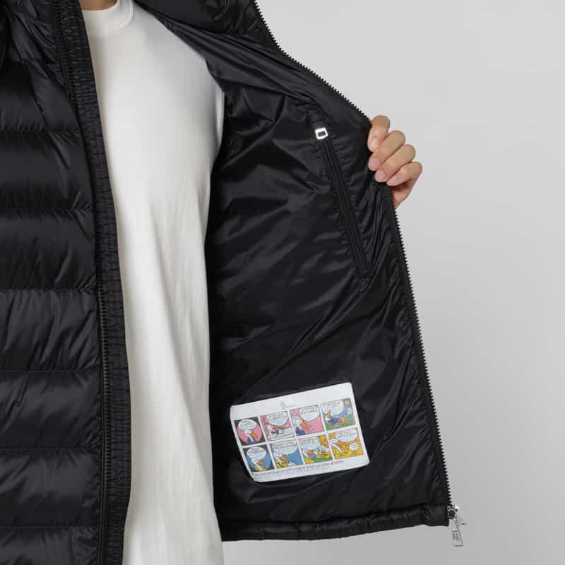 MONCLER MONCLER＜モンクレール＞ ポケット付きダウンジャケット BLACK