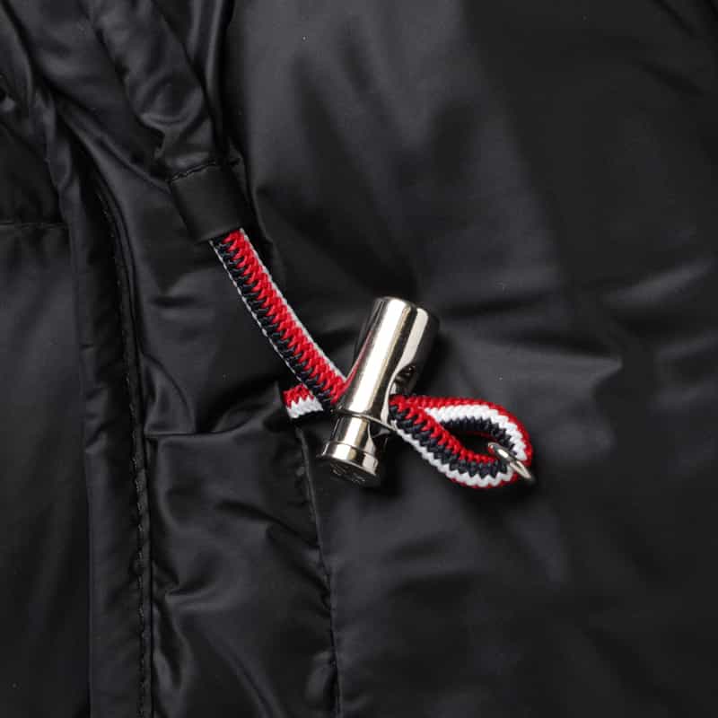 MONCLER MONCLER＜モンクレール＞ ポケット付きダウンジャケット BLACK