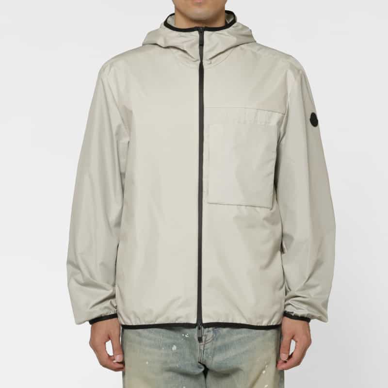 MONCLER MONCLER＜モンクレール＞ ナイロンフーディージャケット WHITE