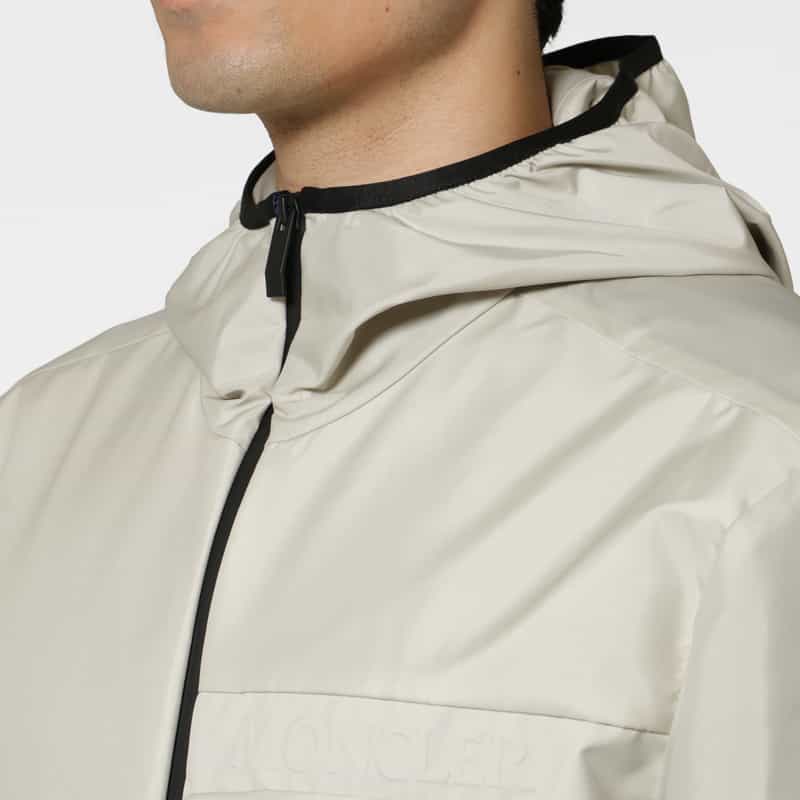 MONCLER MONCLER＜モンクレール＞ ナイロンフーディージャケット WHITE