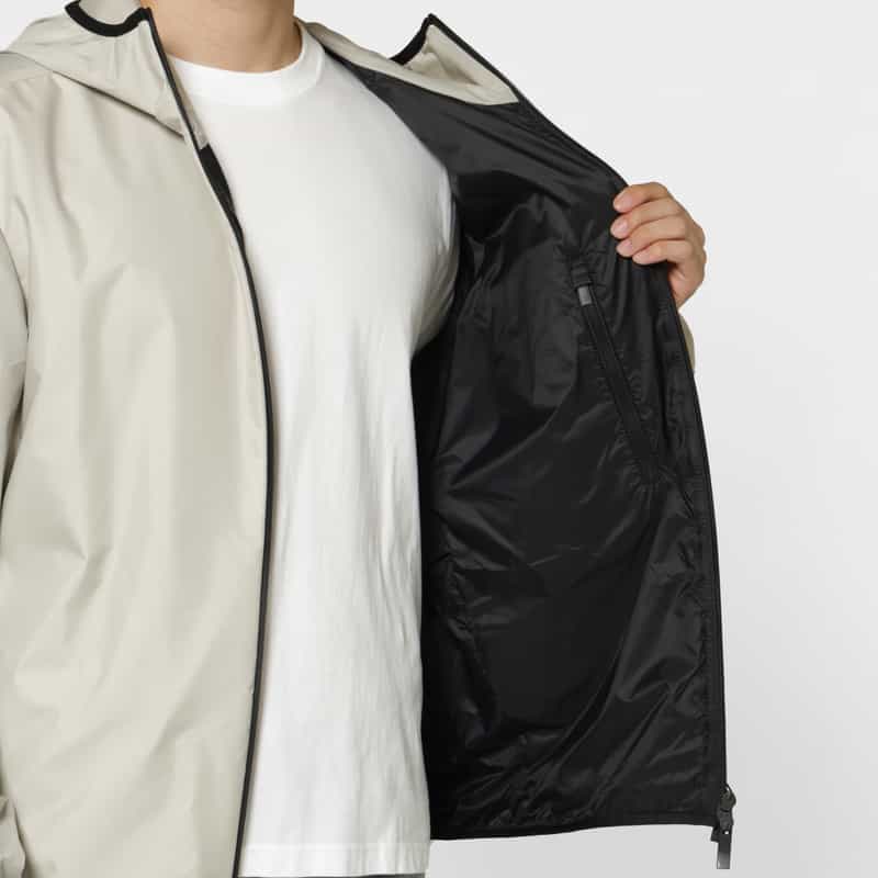 MONCLER MONCLER＜モンクレール＞ ナイロンフーディージャケット WHITE