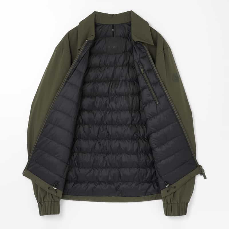 MONCLER MONCLER ＜モンクレール＞ キルティングシャツジャケット KHAKI