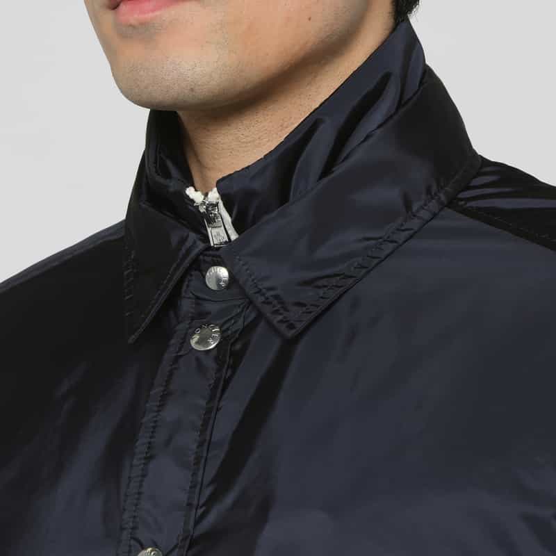 MONCLER MONCLER＜モンクレール＞ ダウンシャツジャケット NAVY