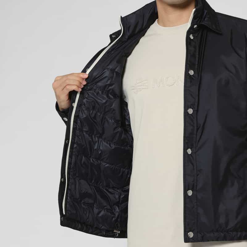 MONCLER MONCLER＜モンクレール＞ ダウンシャツジャケット NAVY