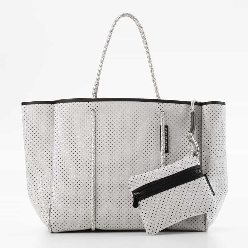 STATE OF ESCAPE STATE OF ESCAPE ＜ステート オブ エスケープ＞ トートバッグ "Flying Solo"（M） LIGHT GRAY
