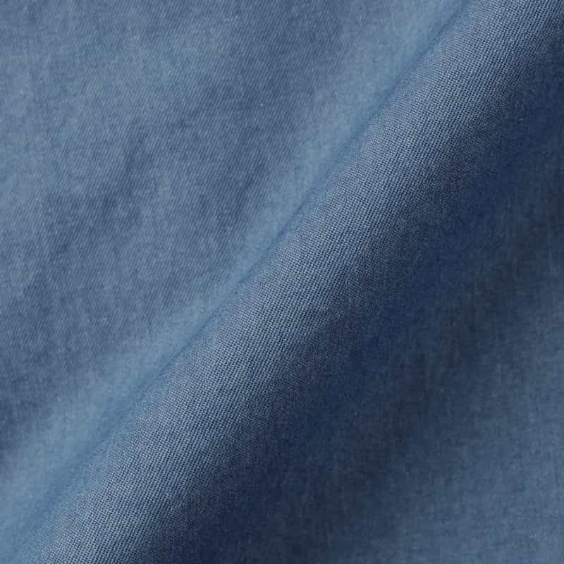 FINAMORE FINAMORE＜フィナモレ＞ デニムシャツ“SIMONE" BLUE