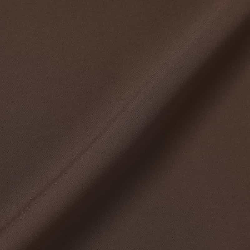 BARNEYS NEW YORK ウォッシャブルサテン ドローストリングパンツ DARK BROWN