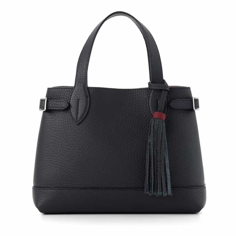 ACATE ACATE＜アカーテ＞ レザーミニハンドバッグ“LODOS" NAVY