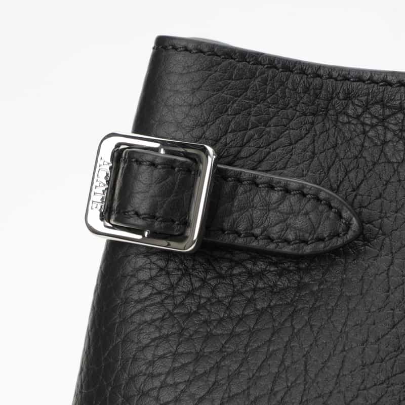 ACATE ACATE＜アカーテ＞ レザートートバッグ（M）“LODOS2" BLACK