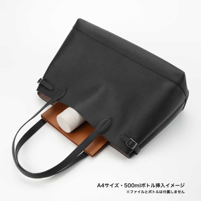 ACATE ACATE＜アカーテ＞ レザートートバッグ（M）“LODOS2" BLACK
