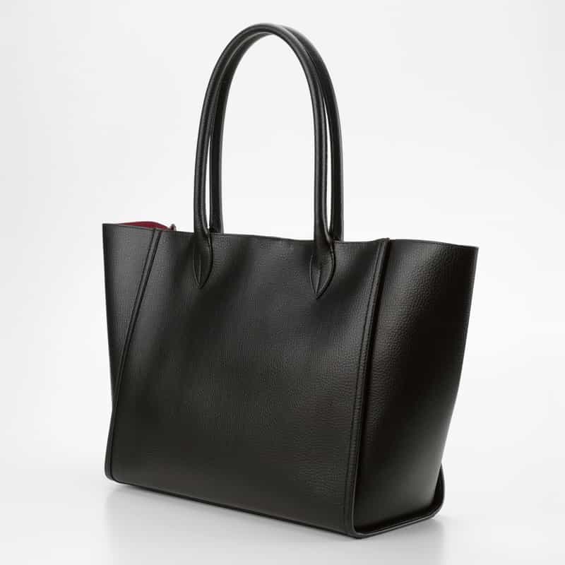 ACATE ACATE＜アカーテ＞ レザートートバッグ（L）“MOSTO" BLACK