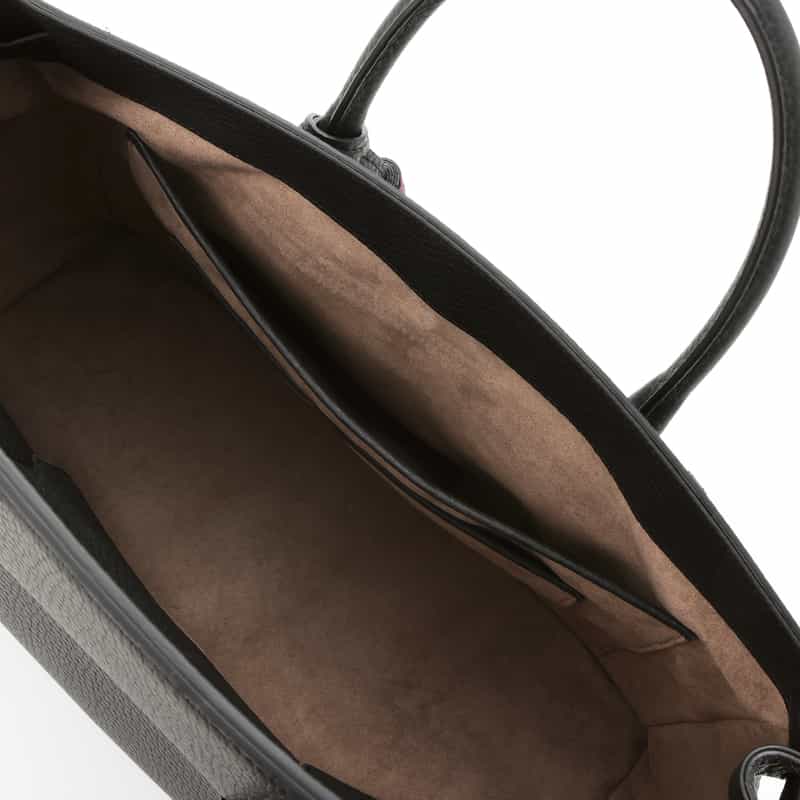 ACATE ACATE＜アカーテ＞ レザーボストンバッグ（M）“OSTRO" BLACK