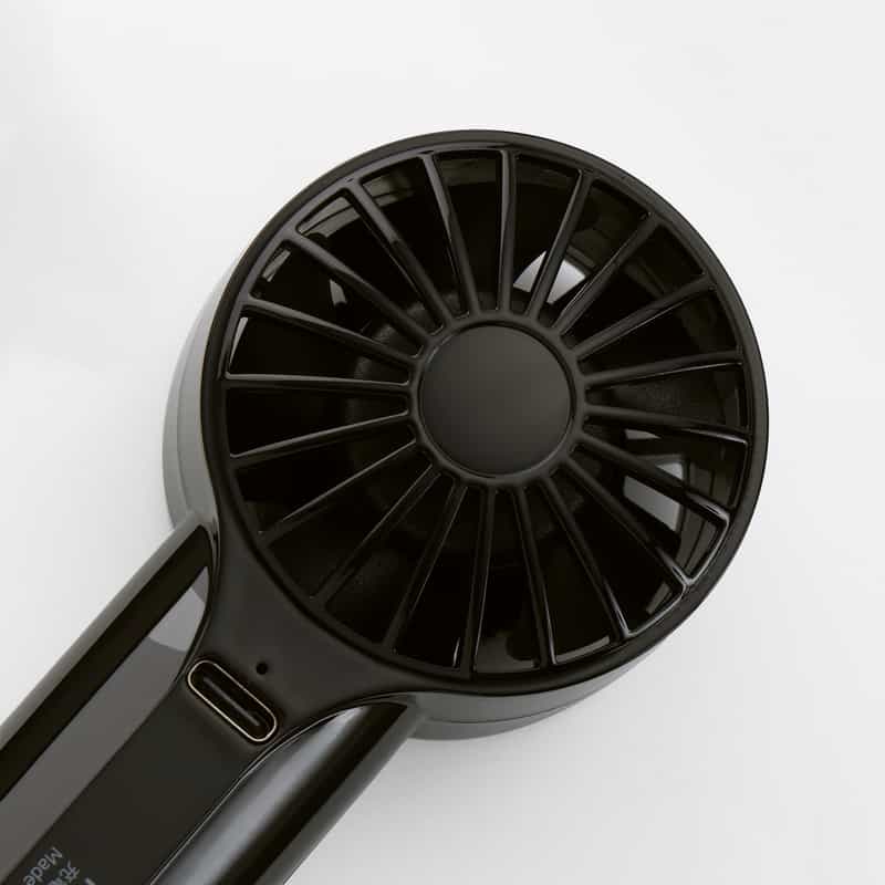 IFAN IFAN ＜アイファン＞ ハンディファン"Pico Freeze" BLACK