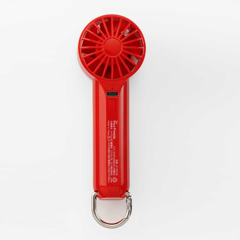 IFAN IFAN ＜アイファン＞ ハンディファン"Pico Freeze" RED