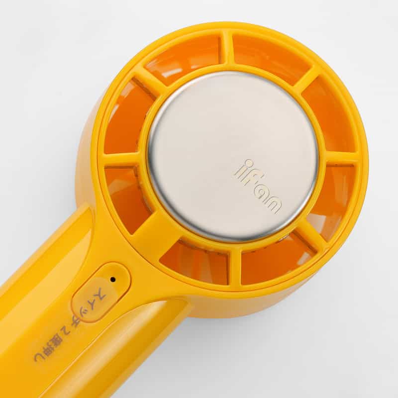 IFAN IFAN ＜アイファン＞ ハンディファン"Pico Freeze" YELLOW