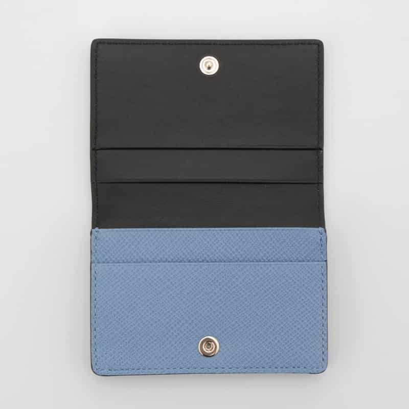 SMYTHSON SMYTHSON＜スマイソン＞ レザーカードケース LIGHT BLUE