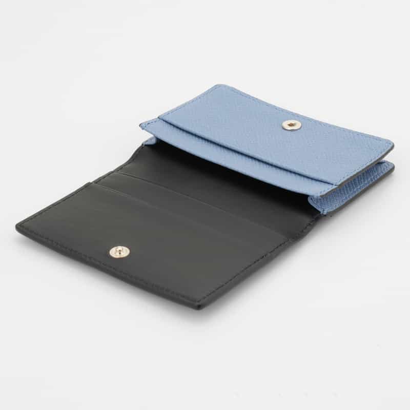 SMYTHSON SMYTHSON＜スマイソン＞ レザーカードケース LIGHT BLUE