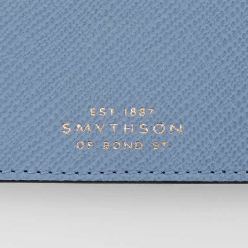 SMYTHSON SMYTHSON＜スマイソン＞ レザーカードケース LIGHT BLUE