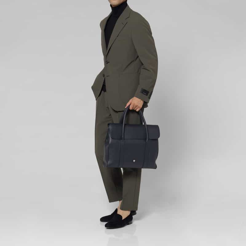 CHAMBORD SELLIER CHAMBORD SELLIER＜シャンボール セリエ＞ ブリーフケース“BERN" NAVY