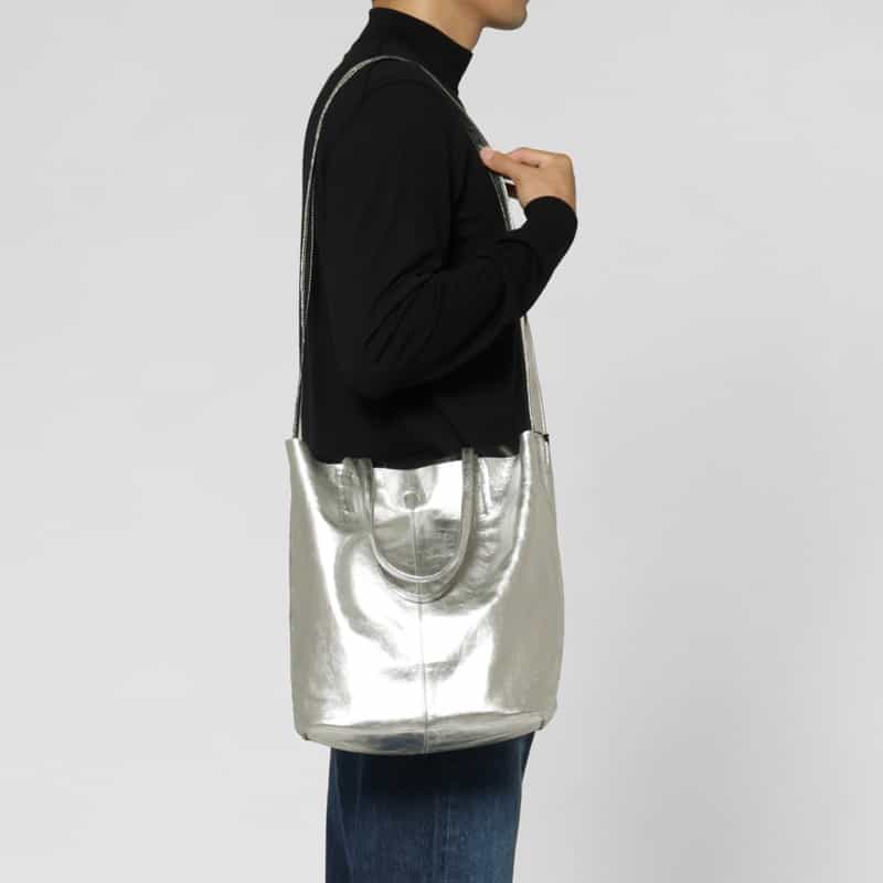 MORPHEE MORPHEE＜モルフェ＞ 3WAYトートバッグ（M） SILVER