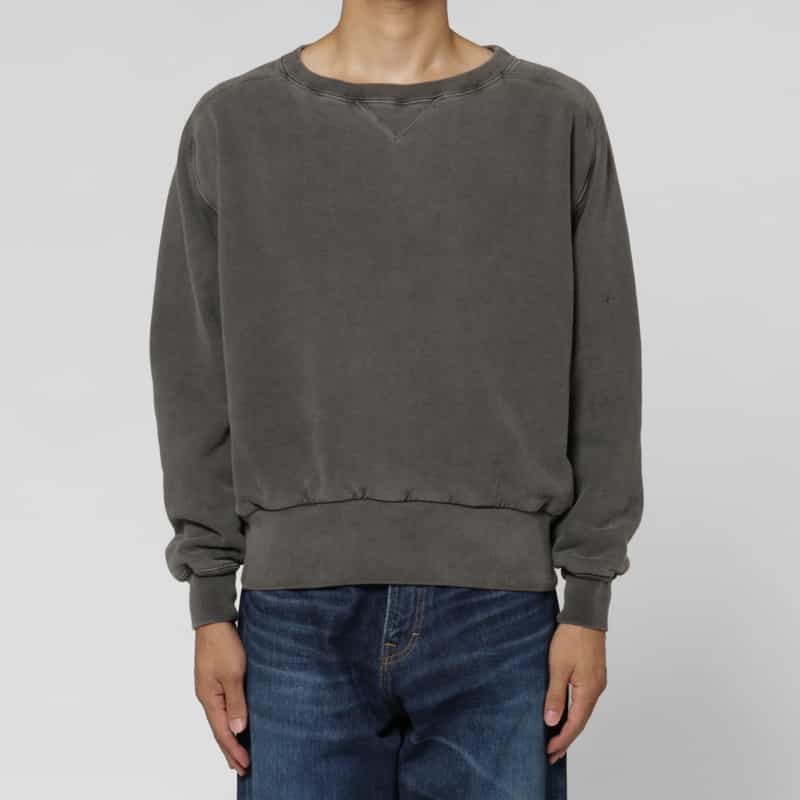 T.T T.T＜ティー ティー＞ フェード加工スウェットプルオーバー DARK GRAY