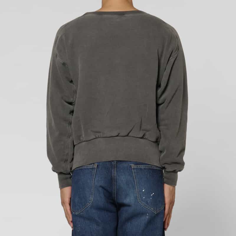 T.T T.T＜ティー ティー＞ フェード加工スウェットプルオーバー DARK GRAY